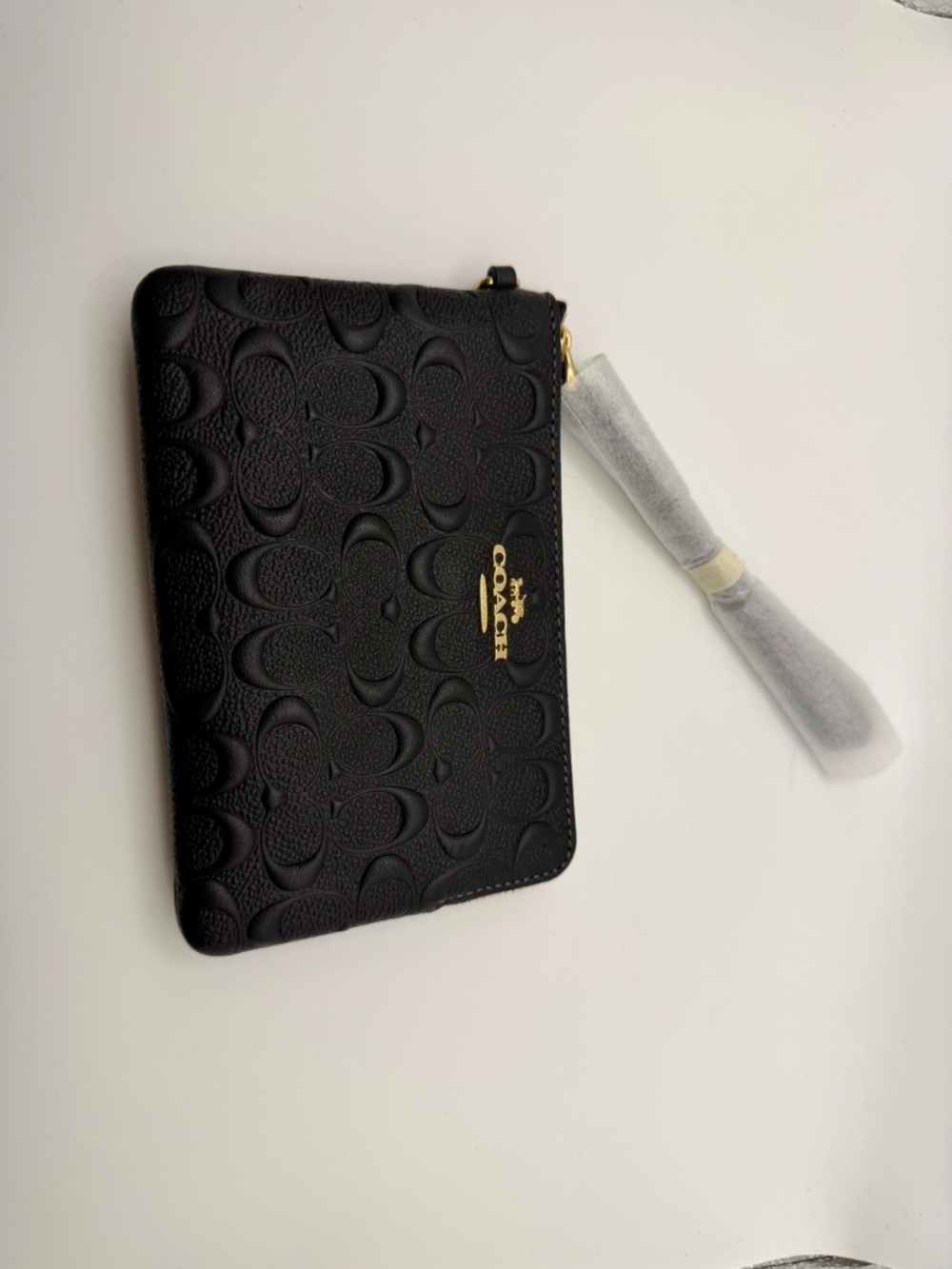 Coach wristlet New Black - Picture 2 of 8